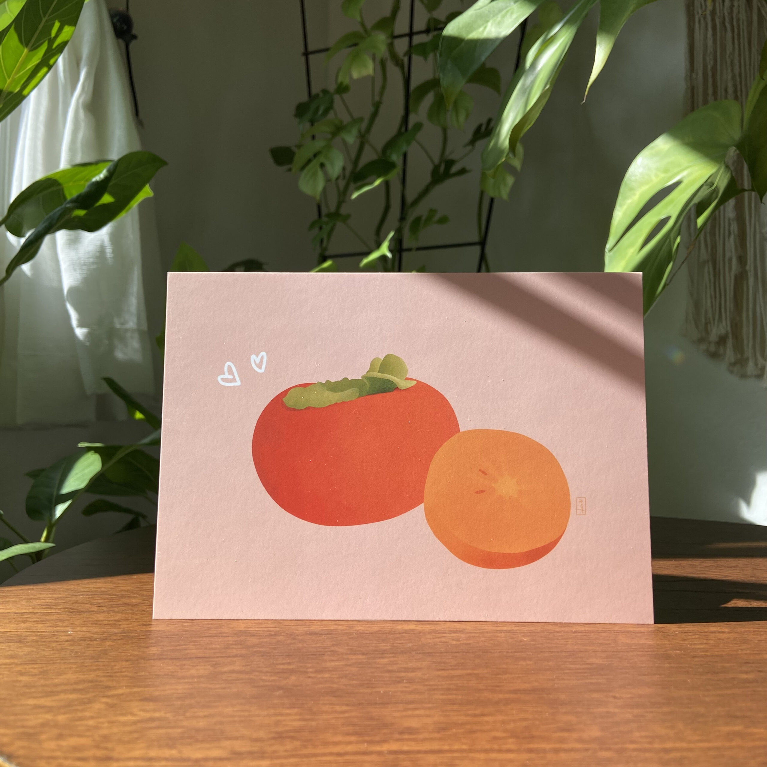 persimmons